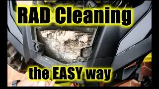 SXS Radiator Cleaning the EASY Way
