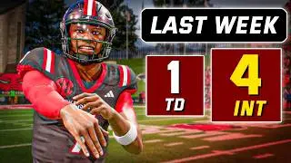 Our QB Had His WORST Ever Game... And Now Plays #1 Alabama | College Football 26 Dynasty | 58