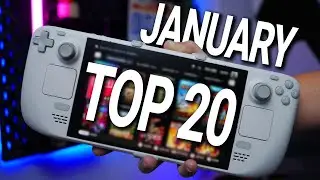 Top 20 MOST PLAYED Steam Deck Games &ndash; January 2026