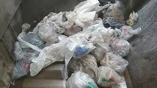 Trash Transfer Station - Mixed waste compaction - Original sound 2026