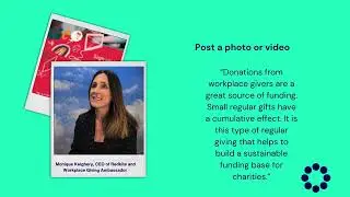 How To Join In Workplace Giving Month As A Charity