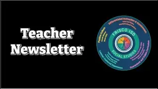 Update 25-26 - Teacher Newsletter