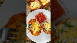Cheesy Potato & Ham Egg Cups | Easy Breakfast Muffin Recipe 🥔🍳🧀#CheesyBreakfast  #BreakfastRecipe