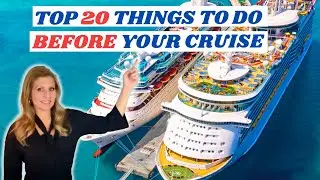 Top 20 Things To Do BEFORE a Cruise | Pre Cruise Checklist