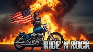 Ride N Rock Vibes 🏍️ Thunder Highway 🔥 Classic Rock for Real Riders