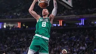 HIGHLIGHTS: Here's how Kristaps Porzingis fared in his record-setting debut for the Celtics