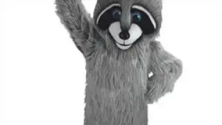 Kost&uuml;m Waschb&auml;ren Maskottchen Lauffiguren : Kaufen : Produktion Herstellung   Maskottchen24