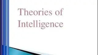 psychology theories of intelligence  ap tet ts tet dsc#tet cum trt for all teaching competitive exam