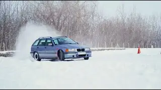 Winter Drift Therapy | E36 BMW Racetrack Session