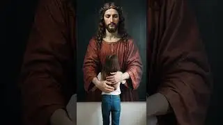 🙏 Jesus Hugs the Little Child | Heartwarming Moment #shortsviral