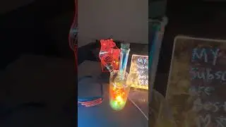 ASMR  Ft sensory lights and glasses 😌🧠🙏🕯#asmr #drink #drinkingsounds #mouthsounds