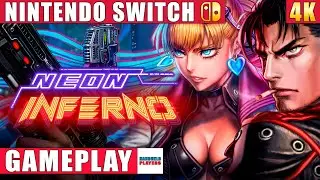 Neon Inferno Nintendo Switch 1 Gameplay in 4K