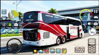 Offroad Coach Bus Driving 2026 - Real Uphill Bus Driving Simulator 3D - Android GamePlay #9