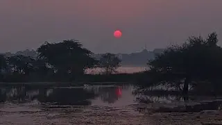 Fatehsagar sunrise || Second day cycling ||  Mini Vlog
