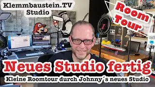 Klemmbaustein-TV Studio... das neue Studio ist fertig! Kleine Roomtour