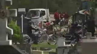 Biker funeral of Anthony Zervas Hells Angels Sydney