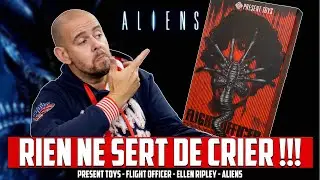 Ellen Ripley Aliens Par Present Toys Flight Officer ! Dans L'espace Rien Ne Sert De Crier !