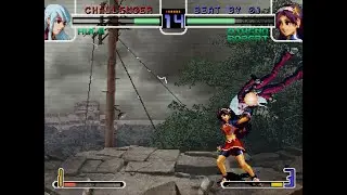 KOF 2002 Whip/Athena/Robert VS Angel/Athena/Yamazaki Rage Quit