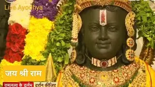अयोध्या में श्री राम प्राण प्रतिष्ठा #shorts #highlights #live #rammandir #ayodhya #milestone #india