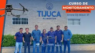 Curso de Monitoramento e Seguran&ccedil;a Patrimonial com o Drone DJI Mavic 3 Termal - Tijuca Alimentos