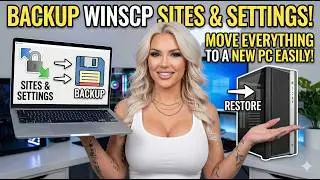 Резервное копирование сайтов и настроек WinSCP | Легко перенесите все данные на новый ПК #backupa...