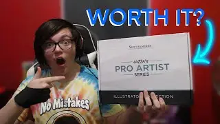 UNBOXING: Jazza's PRO ARTIST Series: ILLUSTRATOR COLLECTION! #JPAC