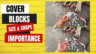 What Is Cover Block & Its Use In Construction Site || जरुरी वह काम की चीज़ ||