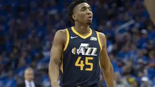 Donovan Mitchell Full Game 2 Highlights Jazz vs Thunder 2018 Playoffs   28 Points