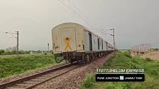 Sencic Train crossing at BANGANGA RIVER Rajdhani| Duronto| Mail | Superfast #trainspotting #ytshorts