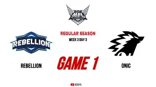 REBELLION VS ONIC || MPLIDS13