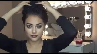 HOW TO: MESSY BUN | MARIA PALAFOX
