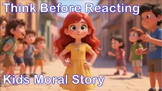 🌟 Think Before Reacting - Self Control | A Kids’ Moral Story About Self-Control and Calm Choices 🏮👧✨