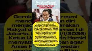 GERAKAN RAKYAT PARPOL‼️ DUKUNG ANIES PRESIDEN😱 #beritaterkini #aniesbaswedan #capres