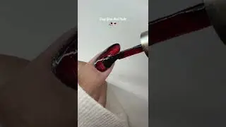 Glass red nails 🥀 #nailgelart #nailart #nailinspo #naildesigns #nailtutorial