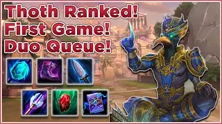 FIRST S8 RANKED QUALIFIER - Thoth Mid - SMITE Season 8