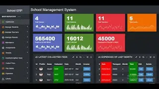 School Management System Project in PHP and MYSQ