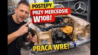 Mercedes W108 &bdquo;Burnet&rdquo; &ndash; kolejne postępy w odbudowie 🔧