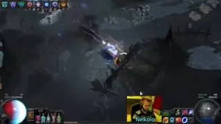 Path Of Exile - Purple Herald of Ice Test for Sirix.
