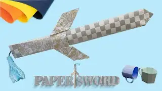 How to Make Paper  Sword For Kids. || Paper Crafts.