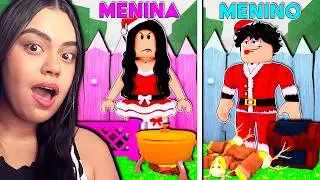 BASE DE MENINA vs MENINO no 99 NOITES NA FLORESTA!