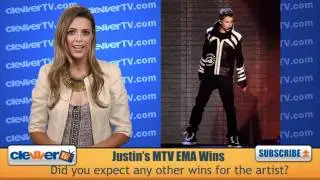 Justin Bieber's MTV EMA 2011 Wins