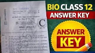 Class 12 Biology Answer Key 2026 | MP Board Bio Paper Solution | Set C