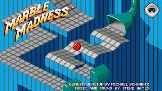 Marble Madness: Sega Mega Drive/Genesis (1984) - Longplay