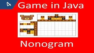 برجمة ألعاب باستخدام جافا Make a Nonogram Game using java swing part 4 and final