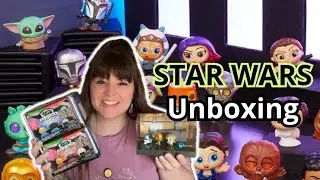 Unboxing star wars✨colección completa