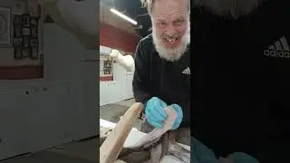 How to turn deer ears inside out
