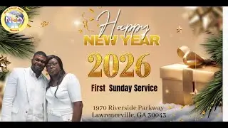 01/04 First Sunday Service -New City of David- Pst Philippe Amisi