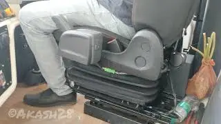Volvo 9600 Multi Axle Sleeper Bus Driver Seat Suspension 😯🔥