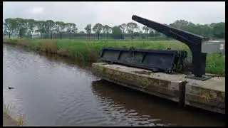 Weir Oude Waver Schotbalksluis Nessersluis, Waverveen The Netherlands