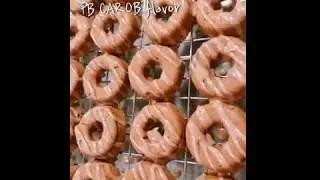 MWLKitchen Doggie Doughnuts PB carob flavor Icing deco drizzling, Homemade Organic Dog Treats